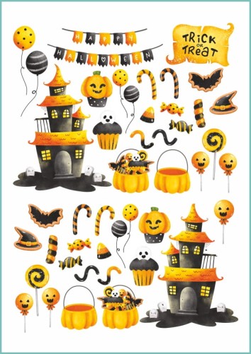 Tatuaże tymczasowe halloween 23