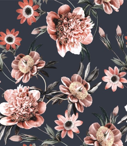 Próbka tapety beautiful flowers