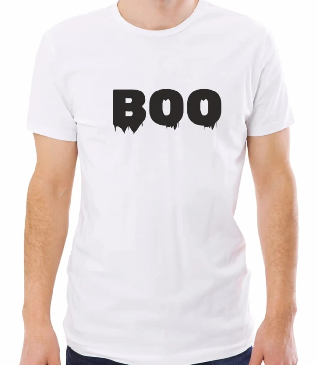 Biała męska koszulka boo 03