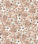 Próbka tapety flowers on beige