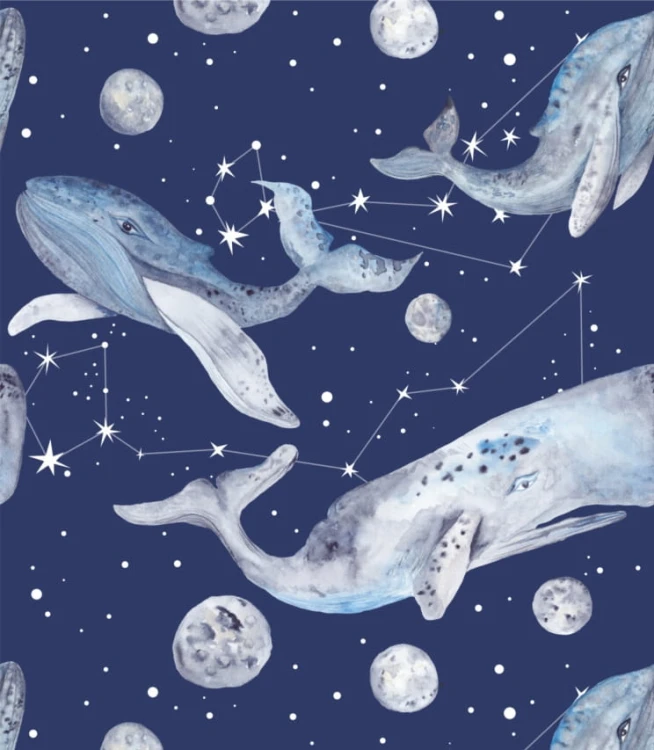 Tapeta star whales