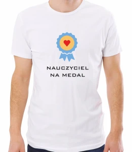 Koszulka nauczyciel na medal