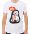 Biała męska koszulka mój skarb