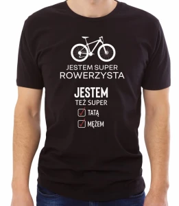 Koszulka super rowerzysta