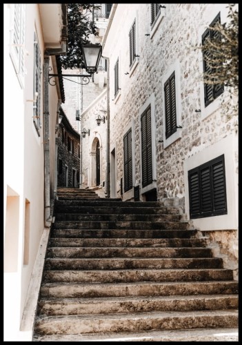 Przepiękna architektura wakacyjnego miasta Herceg Novi w Czarnogórze