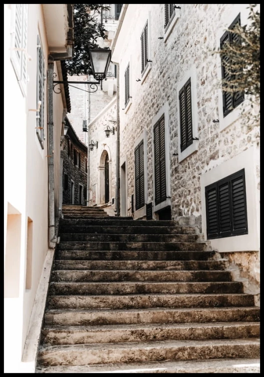 Przepiękna architektura wakacyjnego miasta Herceg Novi w Czarnogórze