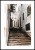Plakat stara uliczka w Herceg Novi z białym marginesem
