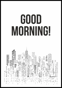 Plakat good morning 02