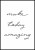 Biało-czarny graficzny plakat z napisem "Make today amazing"