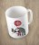 Biały kubek christmas coffee time sloth