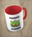 Czerwony kubek żajebiście cię kocham