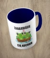 Granatowy kubek żajebiście cię kocham