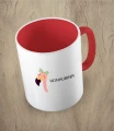 Czerwony kubek konkubina