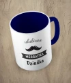 Granatowy kubek ulubiona herbatka dziadka