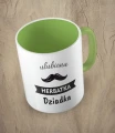 Jasnozielony kubek ulubiona herbatka dziadka