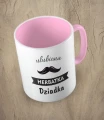 Różowy kubek ulubiona herbatka dziadka