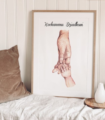Plakat kochanemu dziadkowi