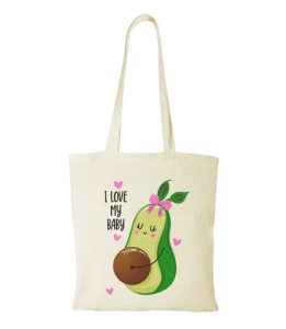 Torba bawełniana I love my baby