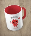 Czerwony kubek strasznie cię kocham