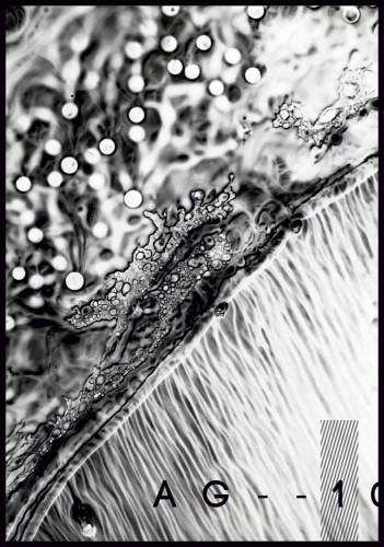 Plakat abstract ink
