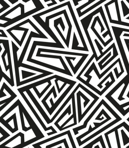 Próbka tapety monochromatyczny wzór