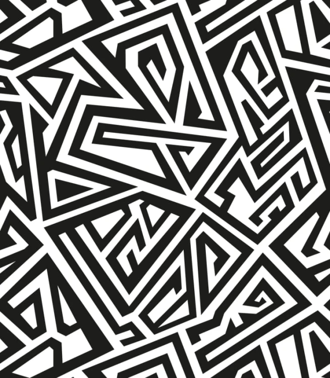Próbka tapety monochromatyczny wzór