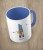 Niebieski kubek strzelec