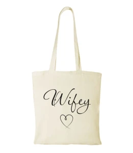 Torba bawełniana wifey