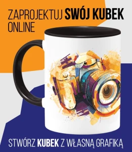 Kubek z Twoim wzorem KREATOR PROJEKTÓW