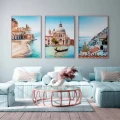 Plakat wybrzeże Positano - wizualizacja