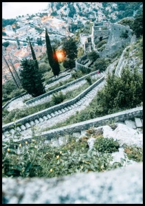Plakat widok na Kotor