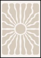 Plakat sunburst