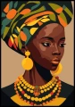 Plakat afroamerykanka