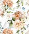 Tapeta peach blush flowers