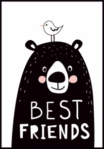 Plakat Best friends - Najlepsi przyjaciele