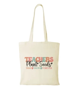 Torba bawełniana teachers plant seeds
