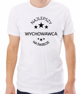 Koszulka najlepszy wychowawca na świecie 