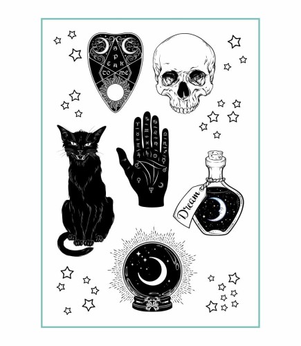 Tatuaż boho tattoo black