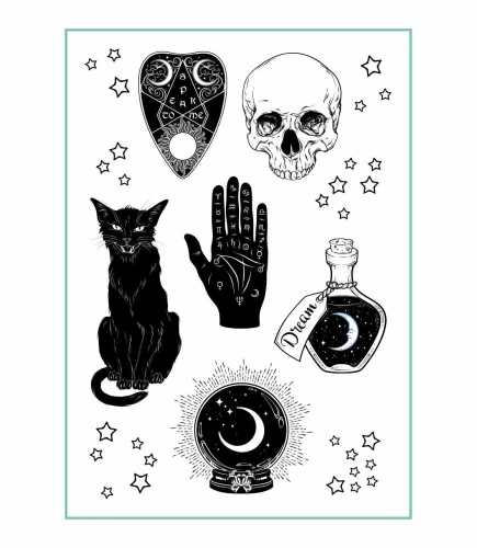 Tatuaż boho tattoo black