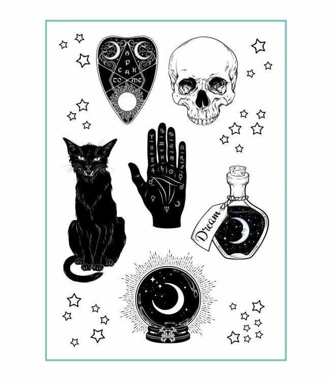 Tatuaż boho tattoo black