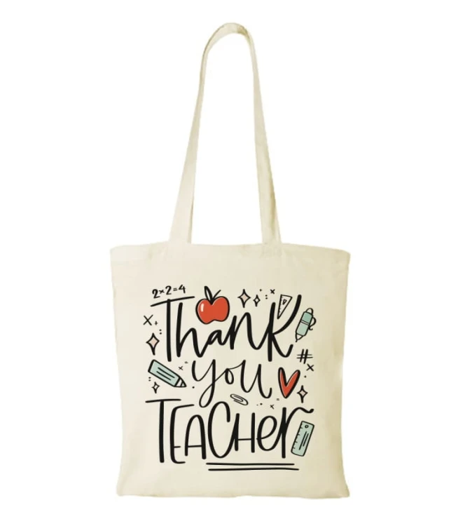 Torba bawełniana thank you teacher