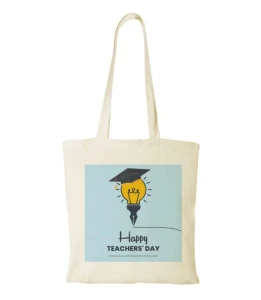 Torba bawełniana happy teachers day 01