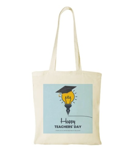 Torba bawełniana happy teachers day 01