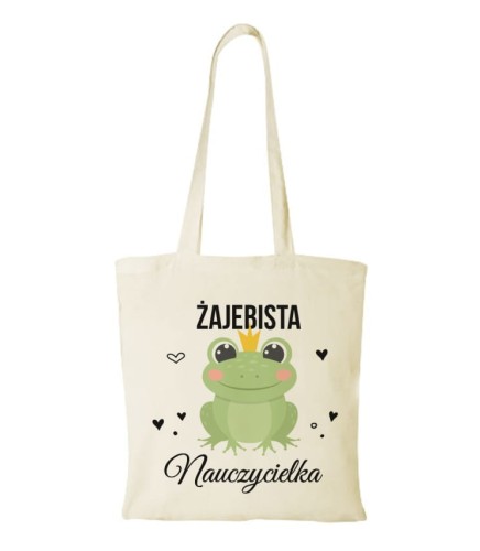 Torba bawełniana żajebista nauczycielka