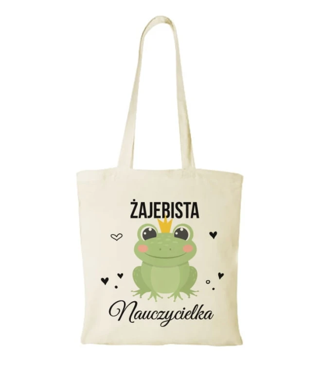 Torba bawełniana żajebista nauczycielka