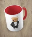 Czerwony kubek bear doll sport