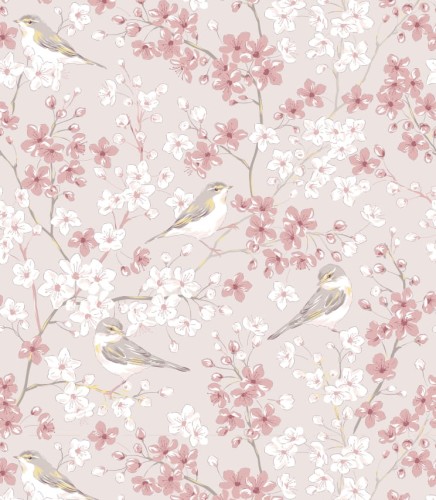 Próbka tapety willow warbler bird