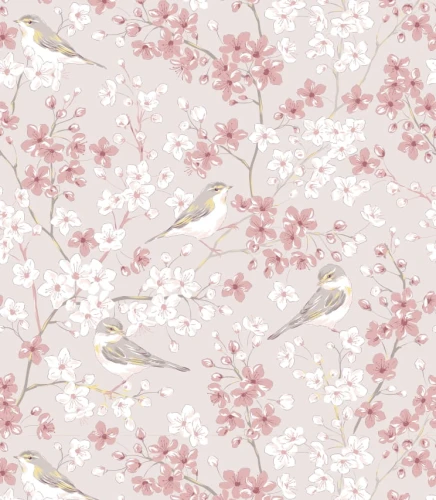 Próbka tapety willow warbler bird