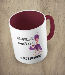 Kubek rano należę do przyrody nieożywionej
