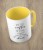 Żółty kubek may your coffee